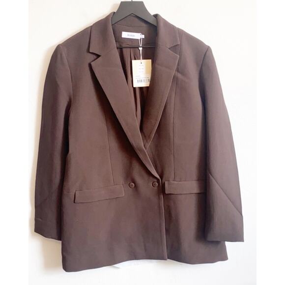 Stylein NWT Benito Brown Blazer Large - Picture 3 of 8